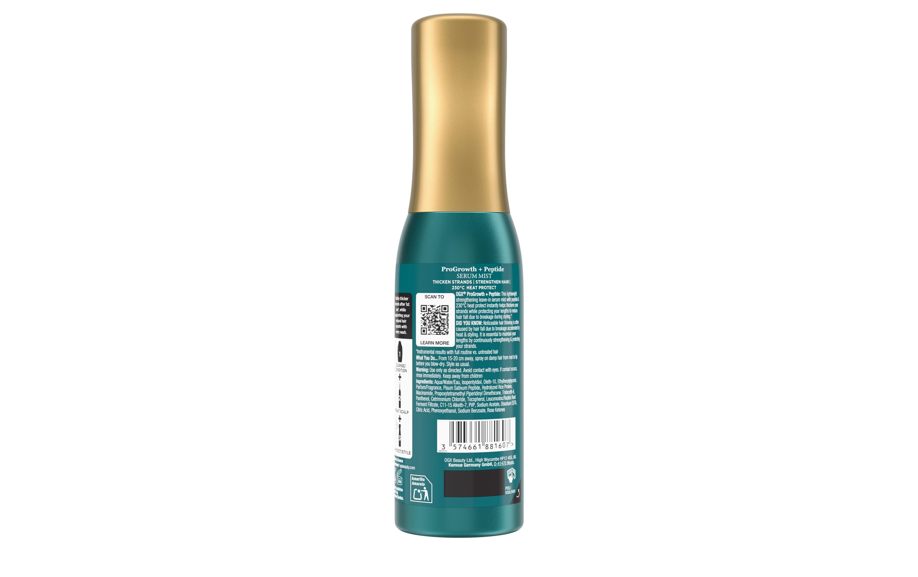 OGX ProGrowth + Peptide Serum Spray 193 ml