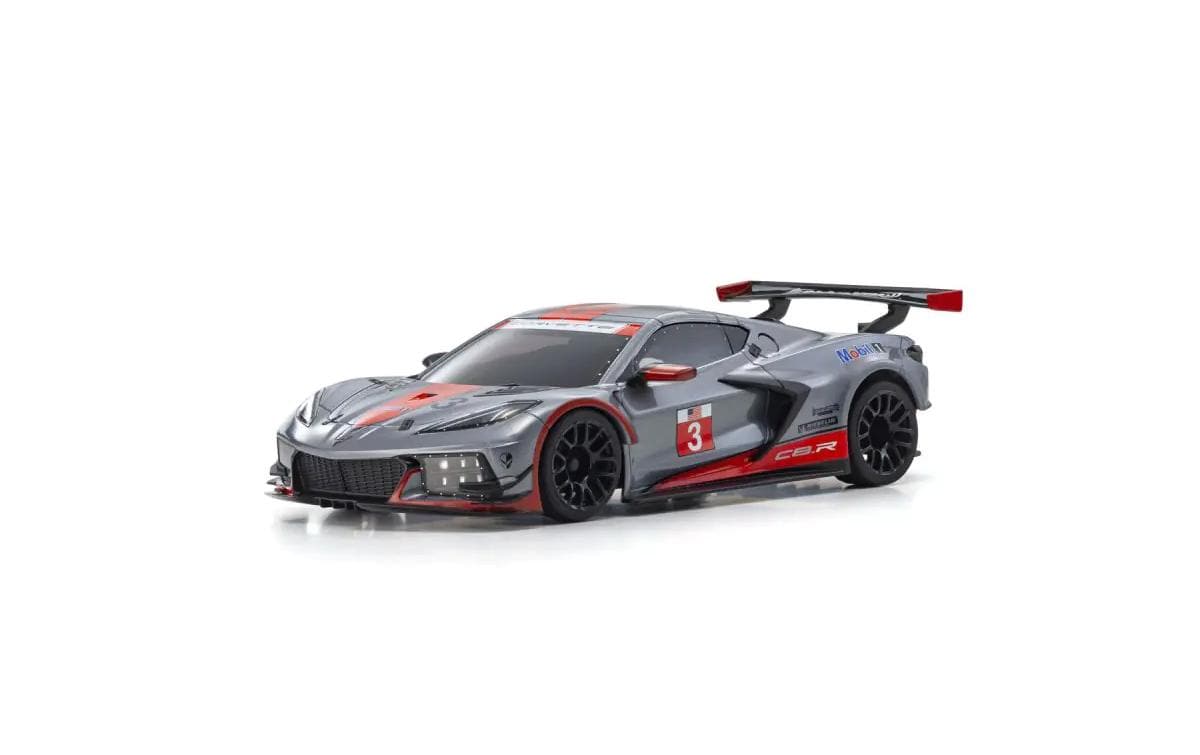 Kyosho Mini-Z MR-04 Corvette C8-R 1:28, Gun Metal/Rot, ARTR