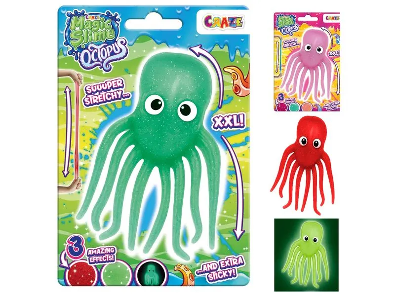 Craze Magic Slime Mega XXL Klatsch Octopus Craze Magic Slime Mega XXL Klatsch Octopus