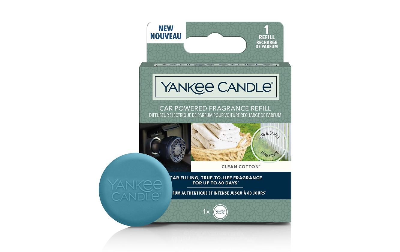 Yankee Candle Auto-Lufterfrischer Clean Cotton Powered Fragrance Refill