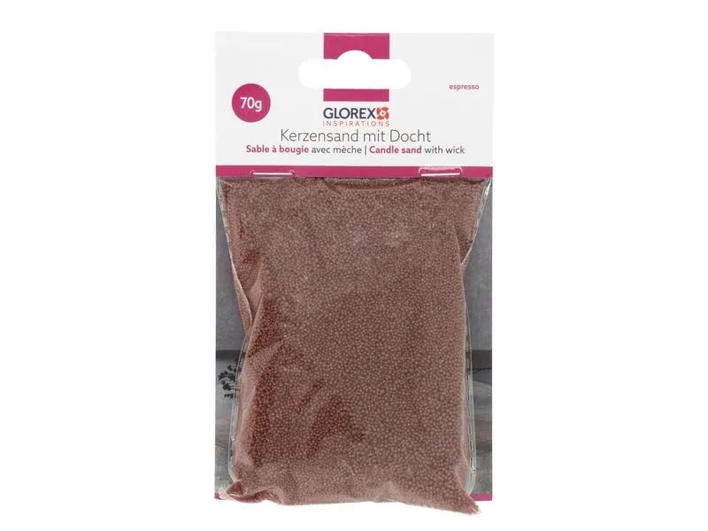 Glorex Glorex Kerzensand mit Docht Keine Angabe Glorex Glorex Kerzensand mit Docht Keine Angabe