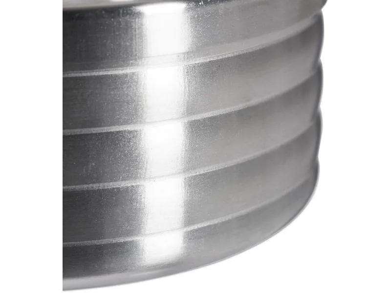 relaxdays Aschenbecher mit Deckel Silber relaxdays Aschenbecher mit Deckel Silber