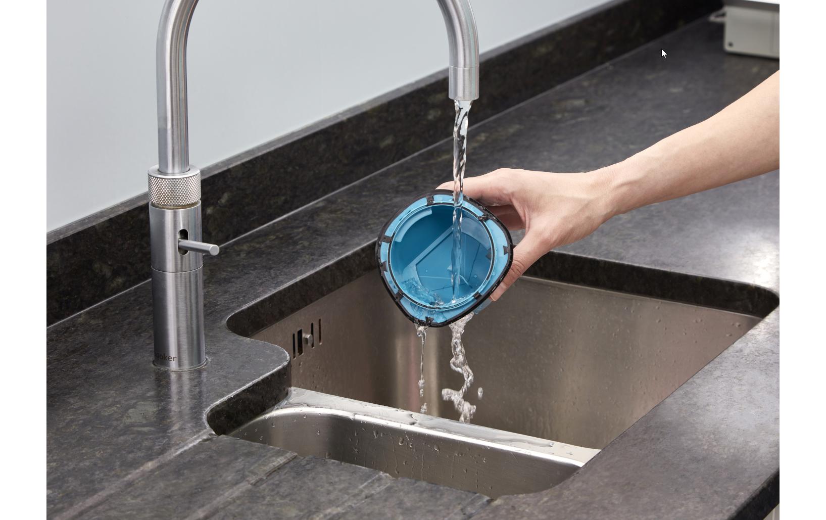 BLACK+DECKER Akku-Handsauger Wet+Dry Dustbuster Blau/Weiss