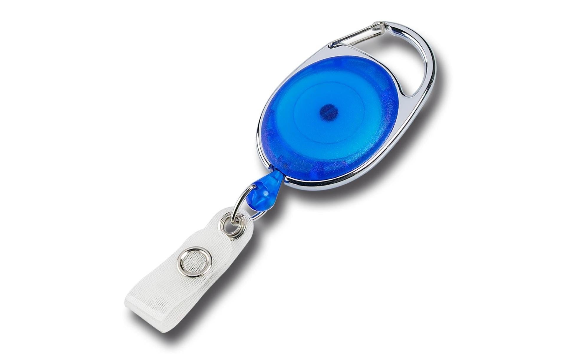 Diverse Ausweishalter Ovale Jojo 63 Blau, 10 Stück Diverse Ausweishalter Ovale Jojo 63 Blau, 10 Stück