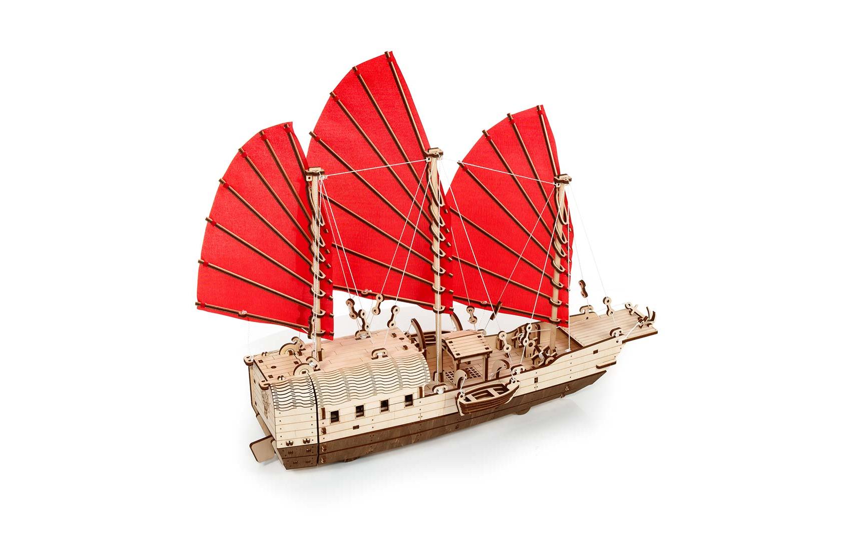 Eco-Wood-Art Bausatz Asiatisches Schiff Djong Eco-Wood-Art Bausatz Asiatisches Schiff Djong