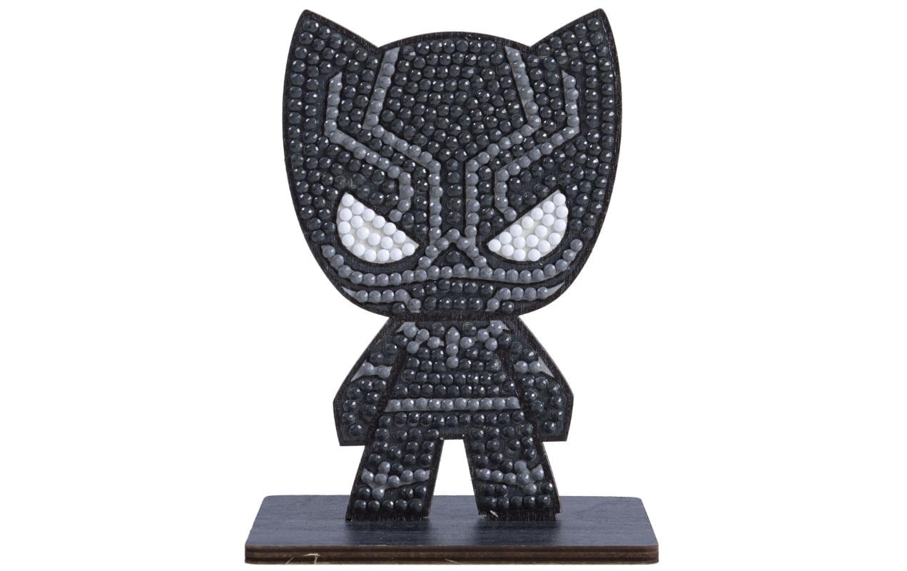 CRAFT Buddy Bastelset Crystal Art Buddies Black Panther Figur CRAFT Buddy Bastelset Crystal Art Buddies Black Panther Figur