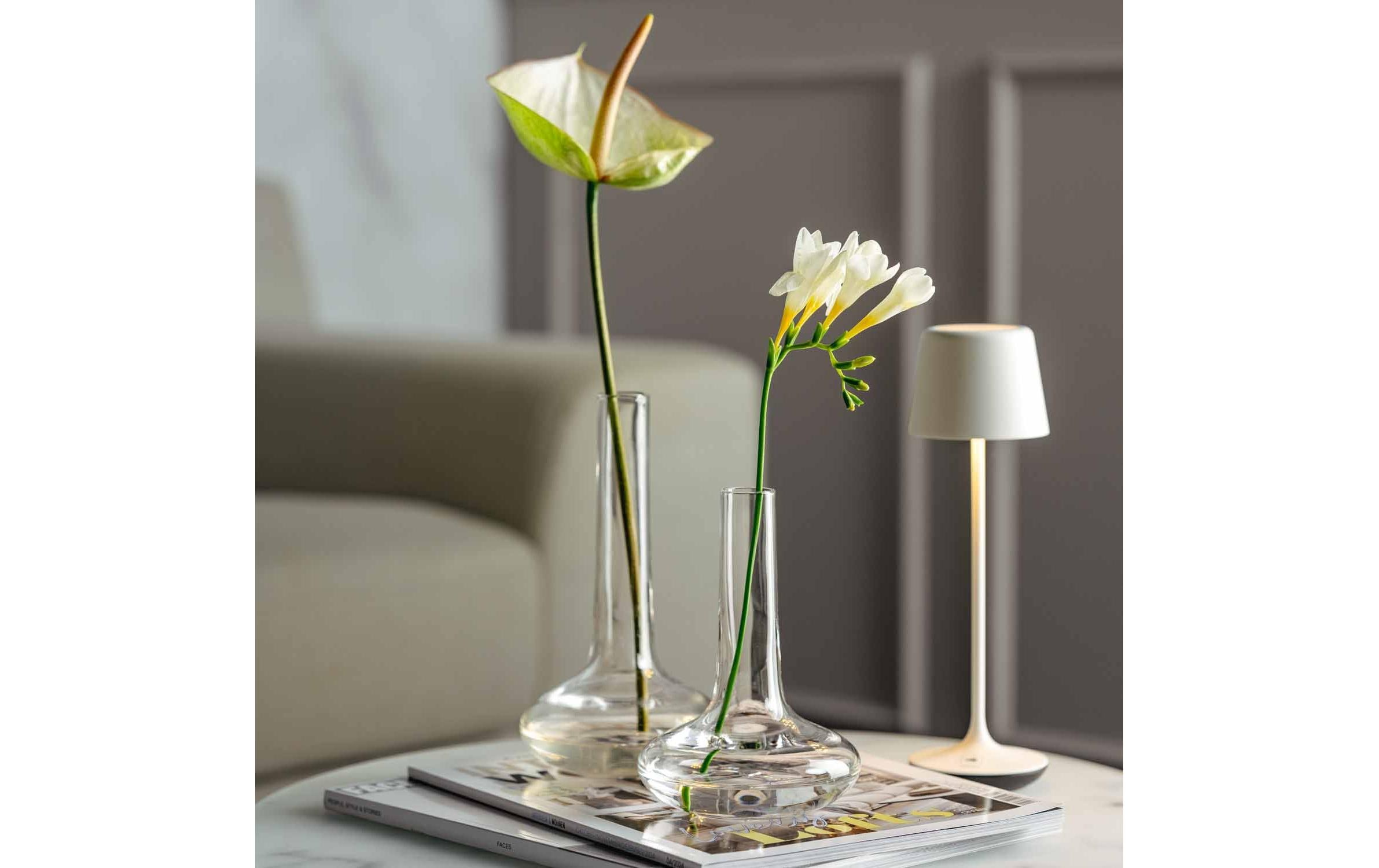 Leonardo Vase Aria 17 cm, Transparent