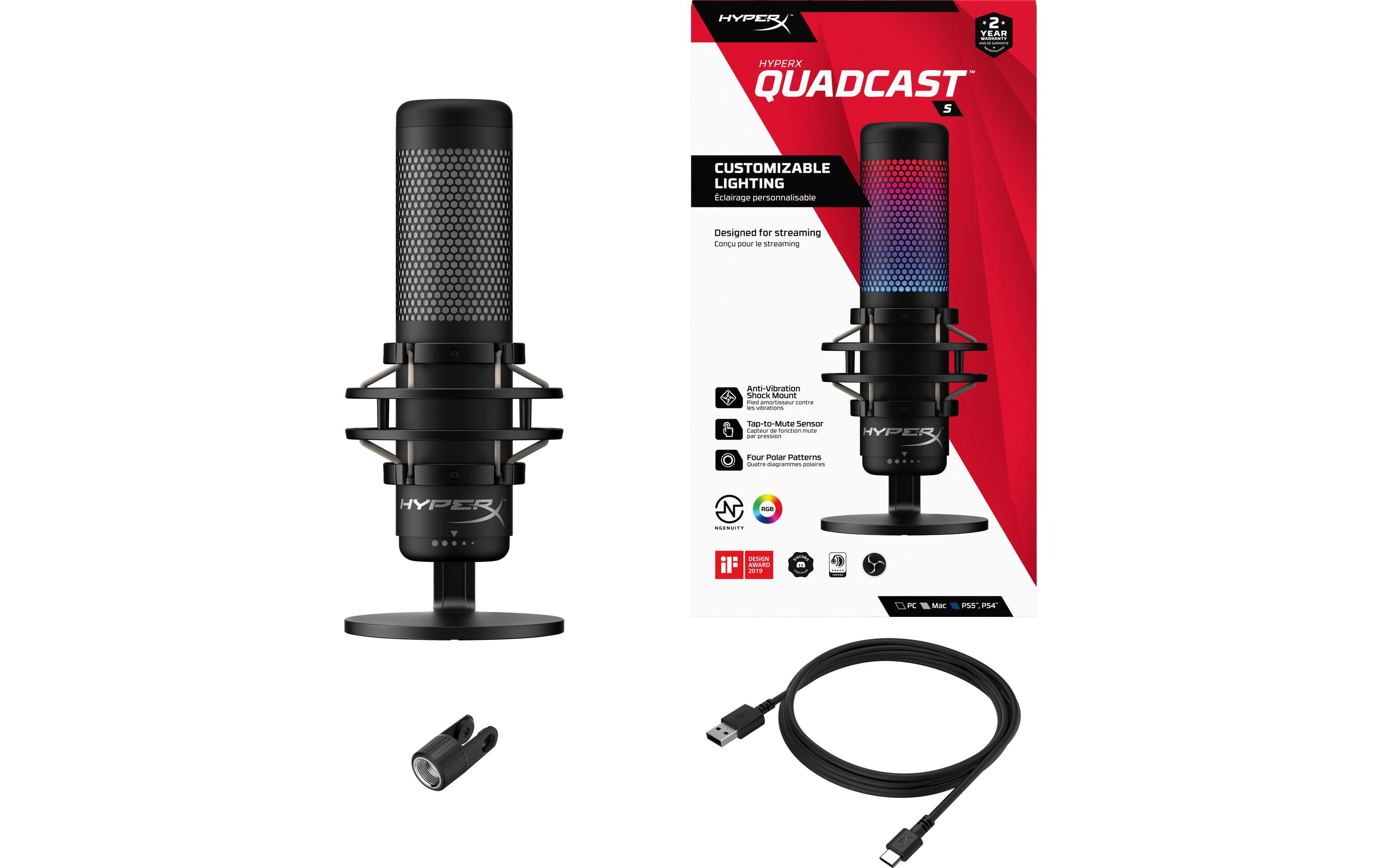 HyperX Mikrofon QuadCast S