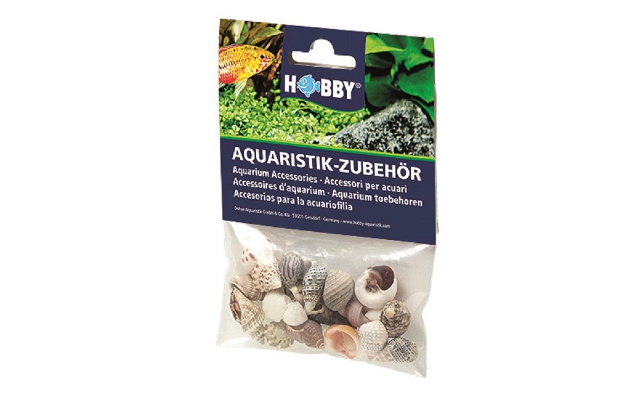 Hobby Aquaristik Dekoration Sea Shells Set, S, 20 Stück