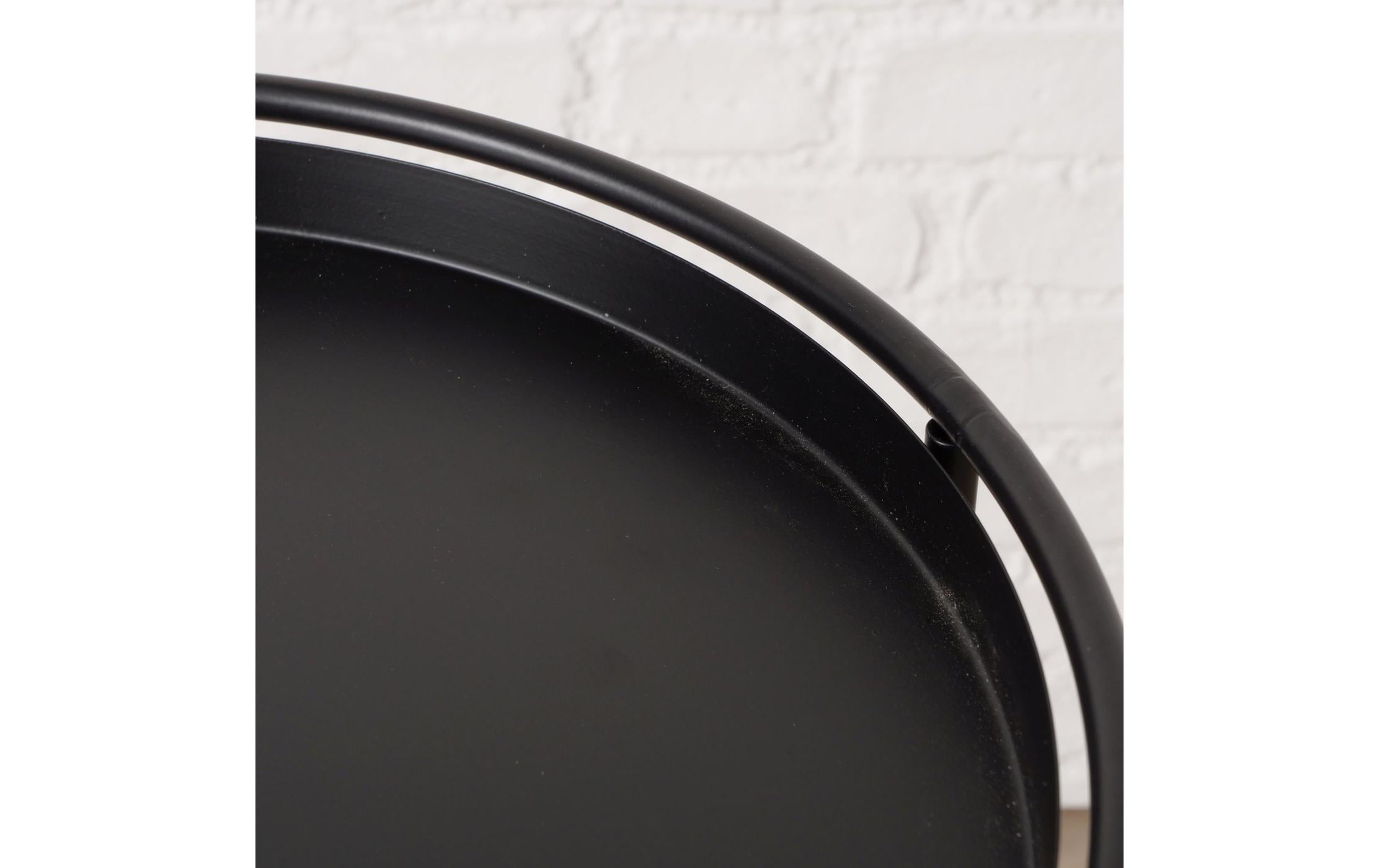 Boltze Beistelltisch Alfonso 40 x 71 cm, Schwarz