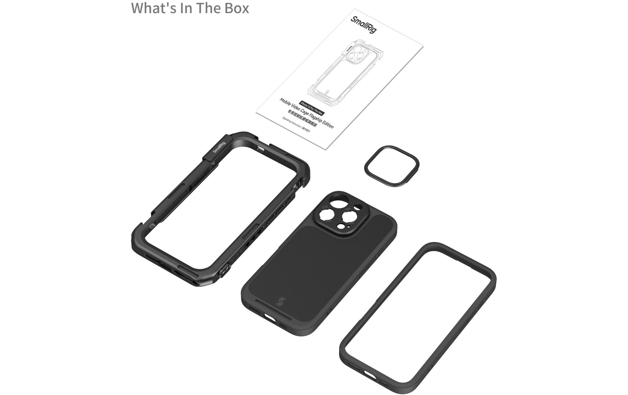 Smallrig Cage Flaggschiff-Edition für iPhone 16 Pro Max