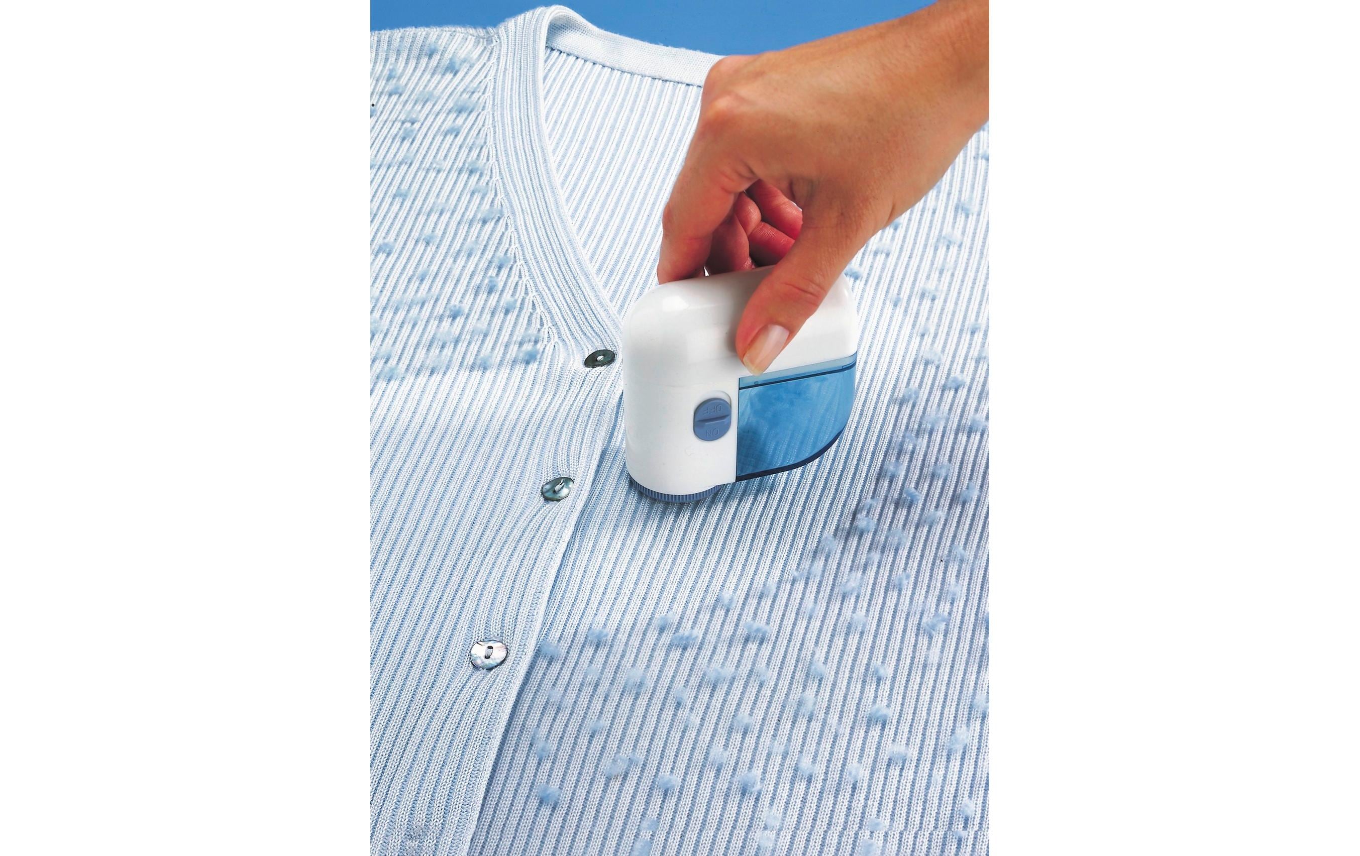 Wenko Fusselrasierer Mini Weiss/Blau