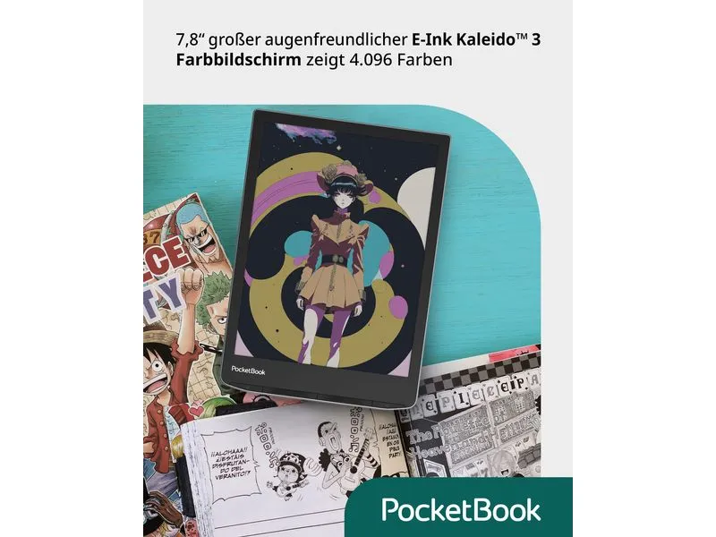 PocketBook E-Book Reader InkPad Color 3 Stormy Sea PocketBook E-Book Reader InkPad Color 3 Stormy Sea