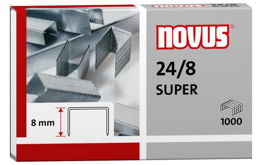 Novus Heftklammer 24/8 Super 1000 Stück
