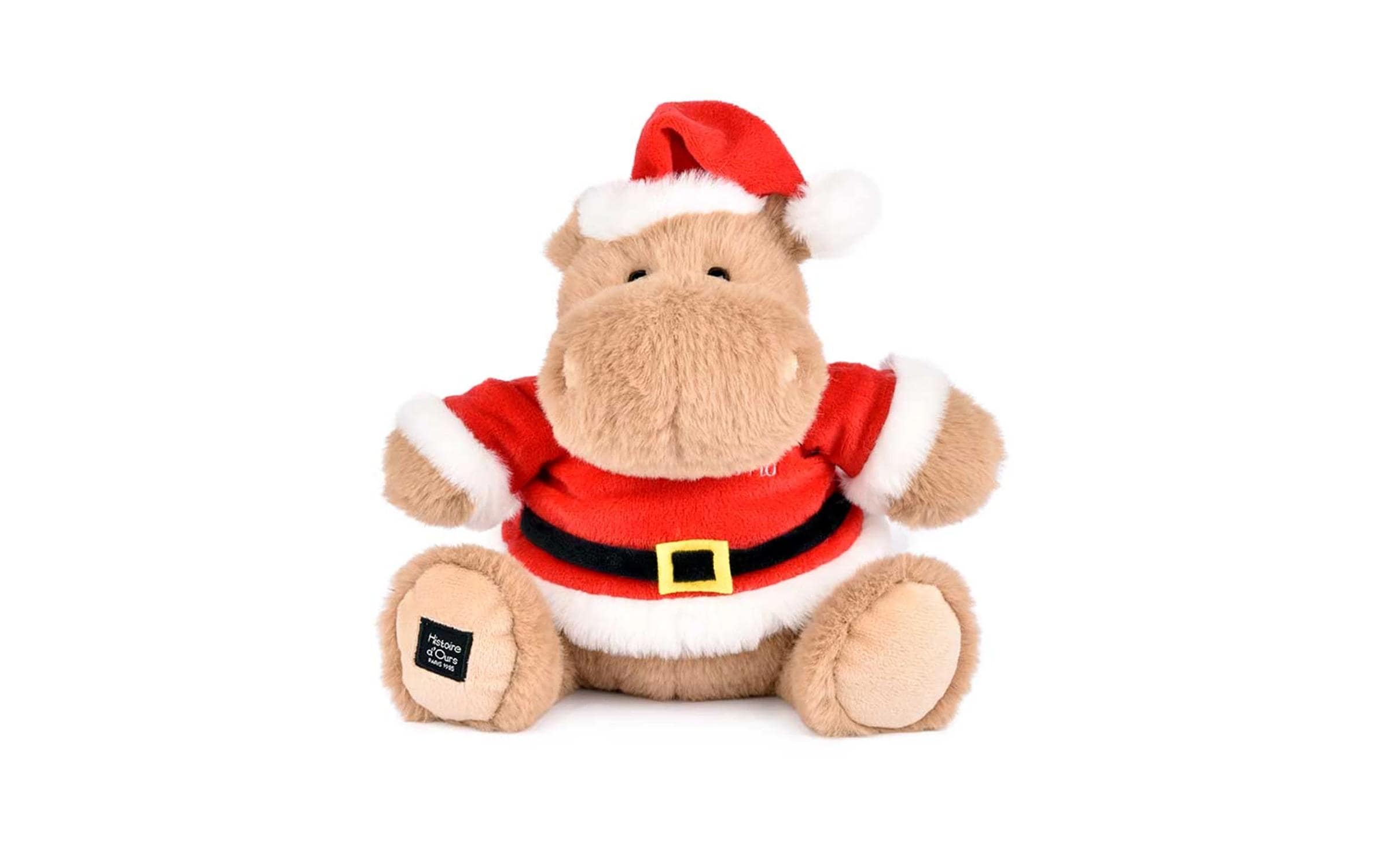 DouDou et compagnie Hippo Weihnachten 20 cm, Beige DouDou et compagnie Hippo Weihnachten 20 cm, Beige