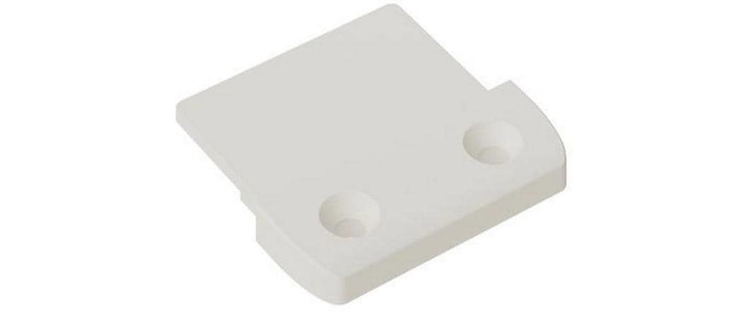 max connect Halterung flach, CUBO, Weiss 2 Stück