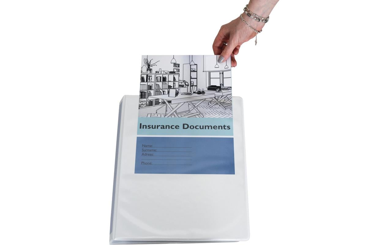 CONNECT Ringbuch A4 3.8 cm, Weiss