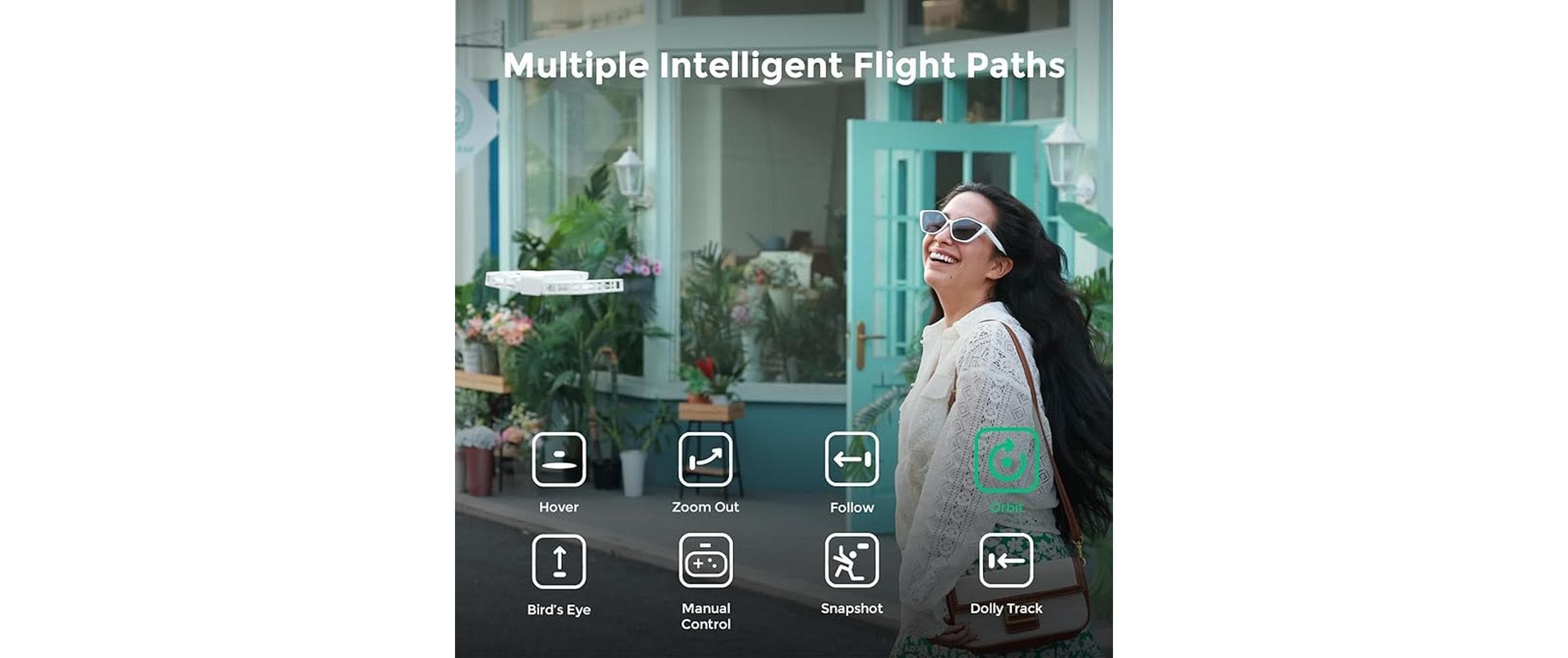 HOVERAir Multikopter HoverAir X1 Standard Weiss, RTF