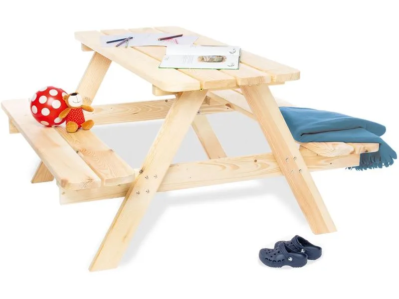 Pinolino Kindersitzgarnitur Nicki für 4 Maxi natur