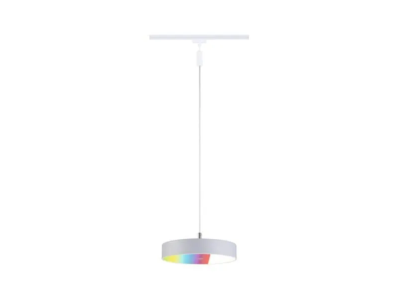 Paulmann URail LED Pendel Hildor RGBW Zigbee, 10W, signalweiss Paulmann URail LED Pendel Hildor RGBW Zigbee, 10W, signalweiss