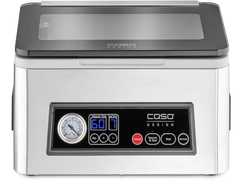 Caso Vakuumiergerät VacuChef 50 Schwarz/Silber