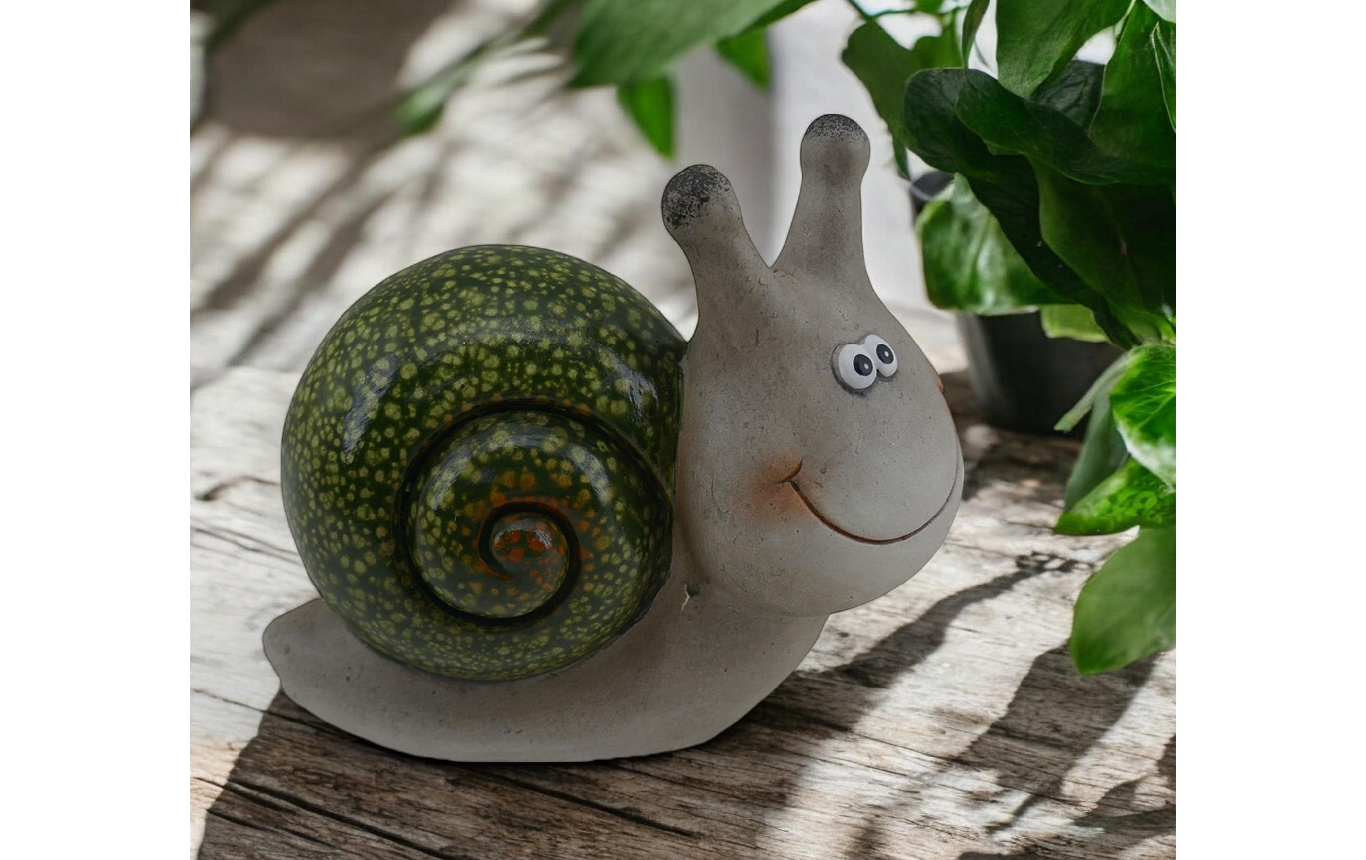 Dameco Dekofigur Schnecke 11 cm