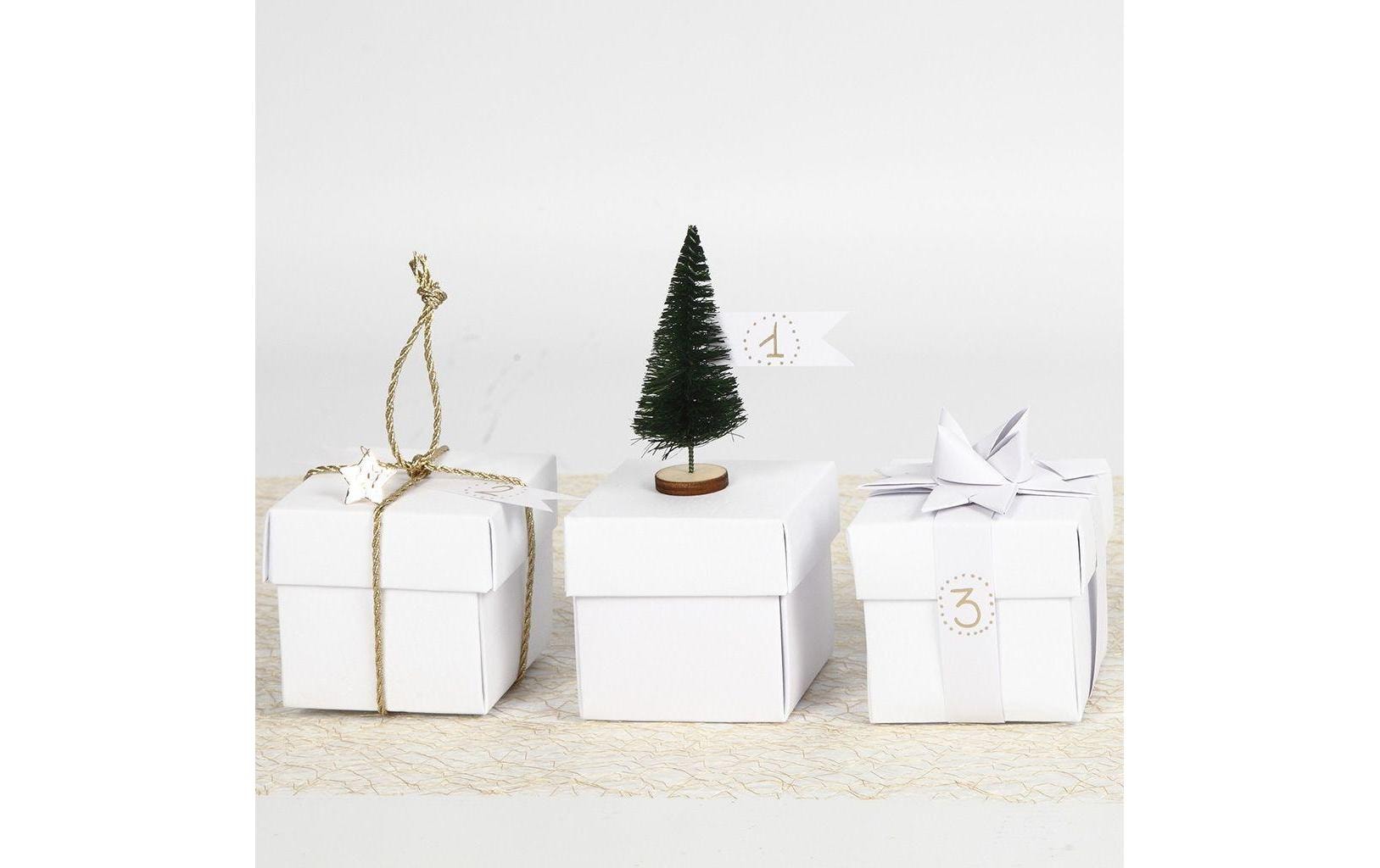 Creativ Company Aufsteller Weihnachtsbäume, Mini