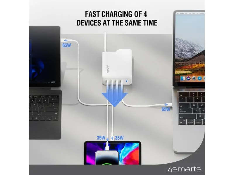 4smarts USB-Wandladegerät Flex Pro Weiss 4smarts USB-Wandladegerät Flex Pro Weiss