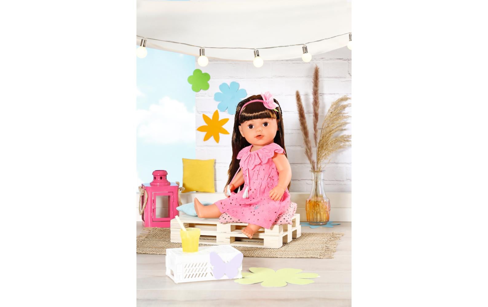 Baby Born Puppenkleidung Trendy Blumenkleid 43 cm