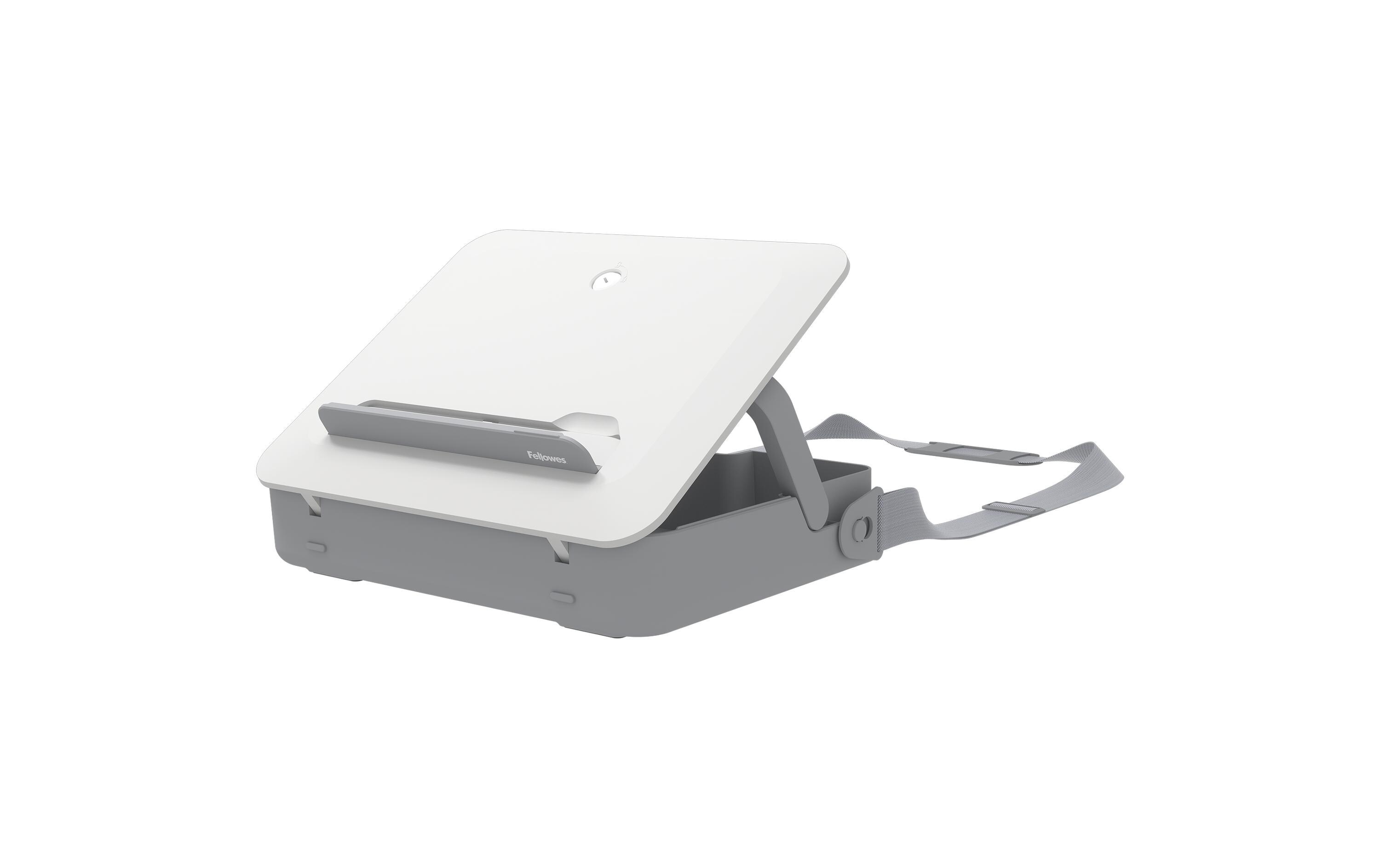 Fellowes Tragbarer Laptopständer Breyta Weiss Fellowes Tragbarer Laptopständer Breyta Weiss
