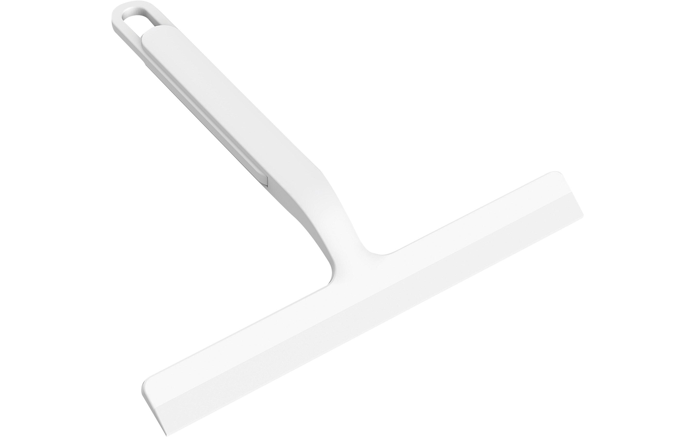 MSV Duschabzieher ausziehbar 24 bis 30 cm, Weiss