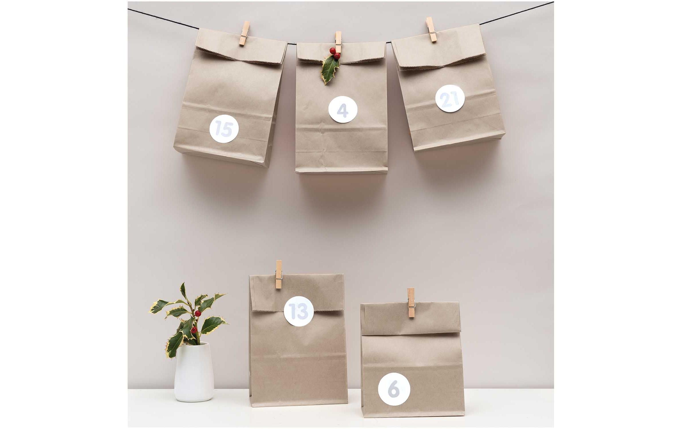 Rico Design Adventskalender Set Grau