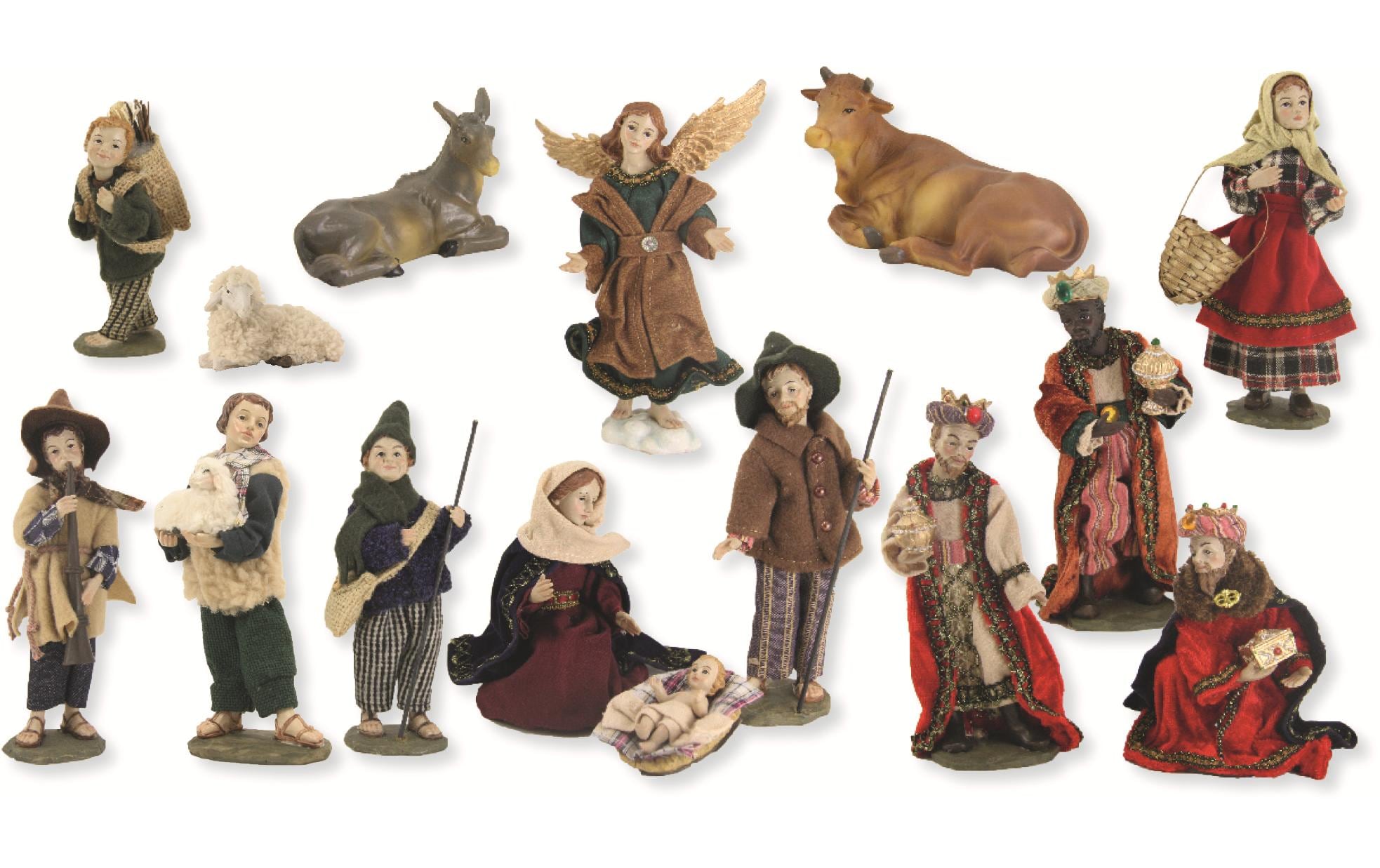 Botanic-Haus Krippenfiguren Alpenländische Ankleidefiguren