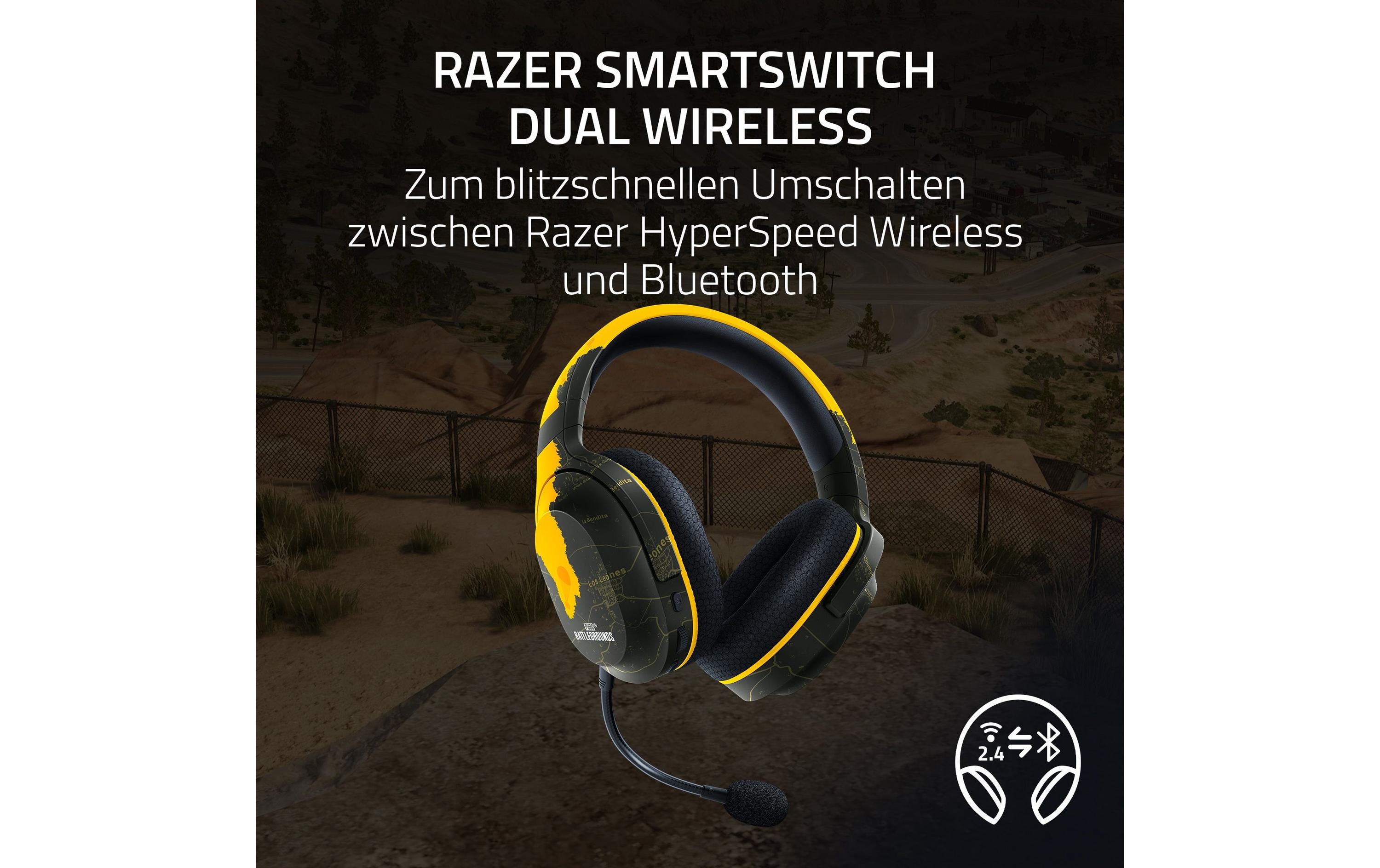 Razer Headset Barracuda X [2022] PUBG: BATTLEGROUNDS Edition