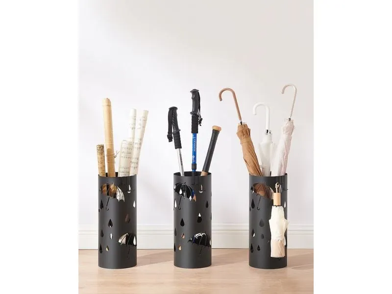 Songmics Schirmständer Schwarz Songmics Schirmständer Schwarz