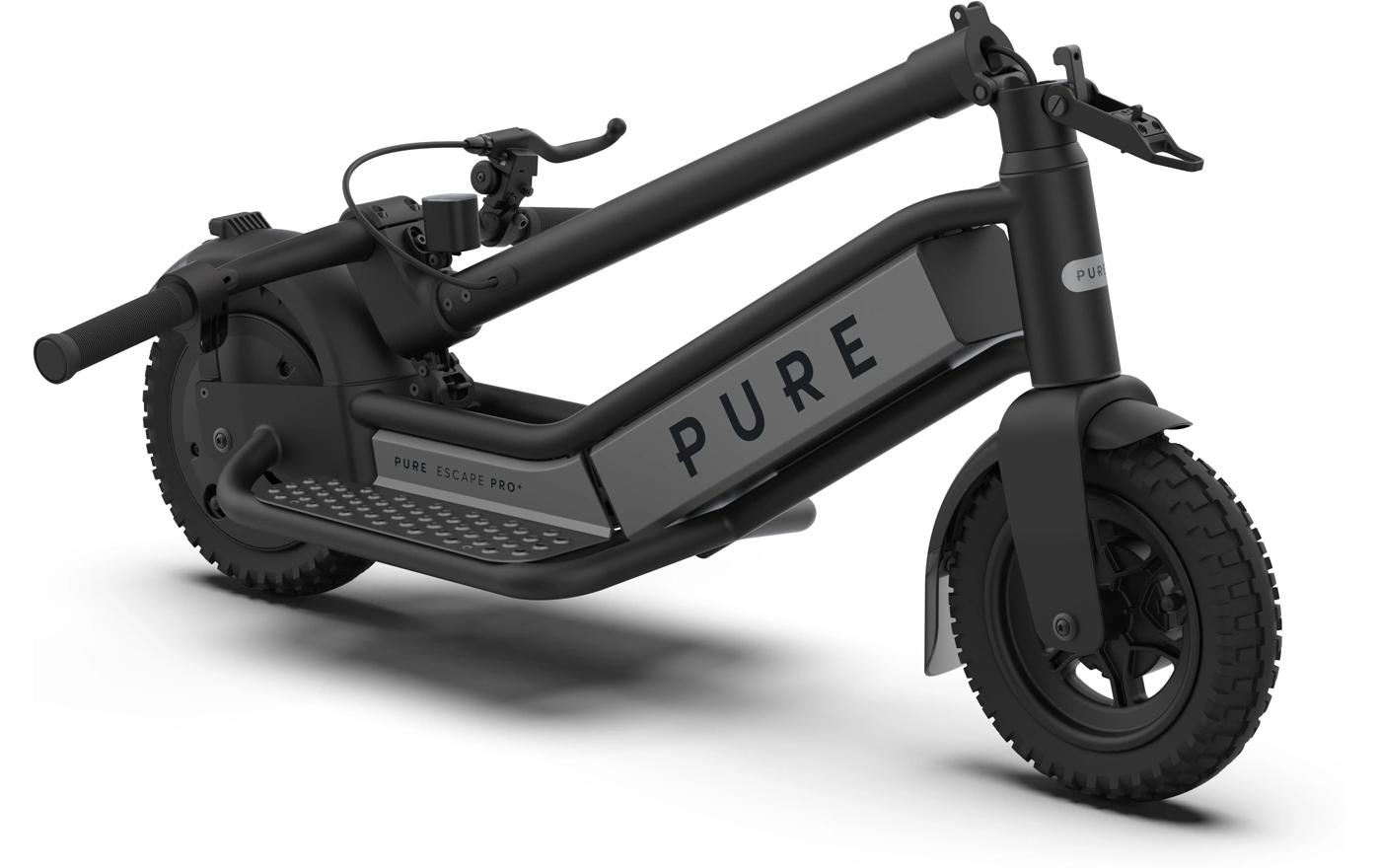 Pure Electric E-Scooter Pure ESCAPE + BLACK Z3 Pure Electric E-Scooter Pure ESCAPE + BLACK Z3