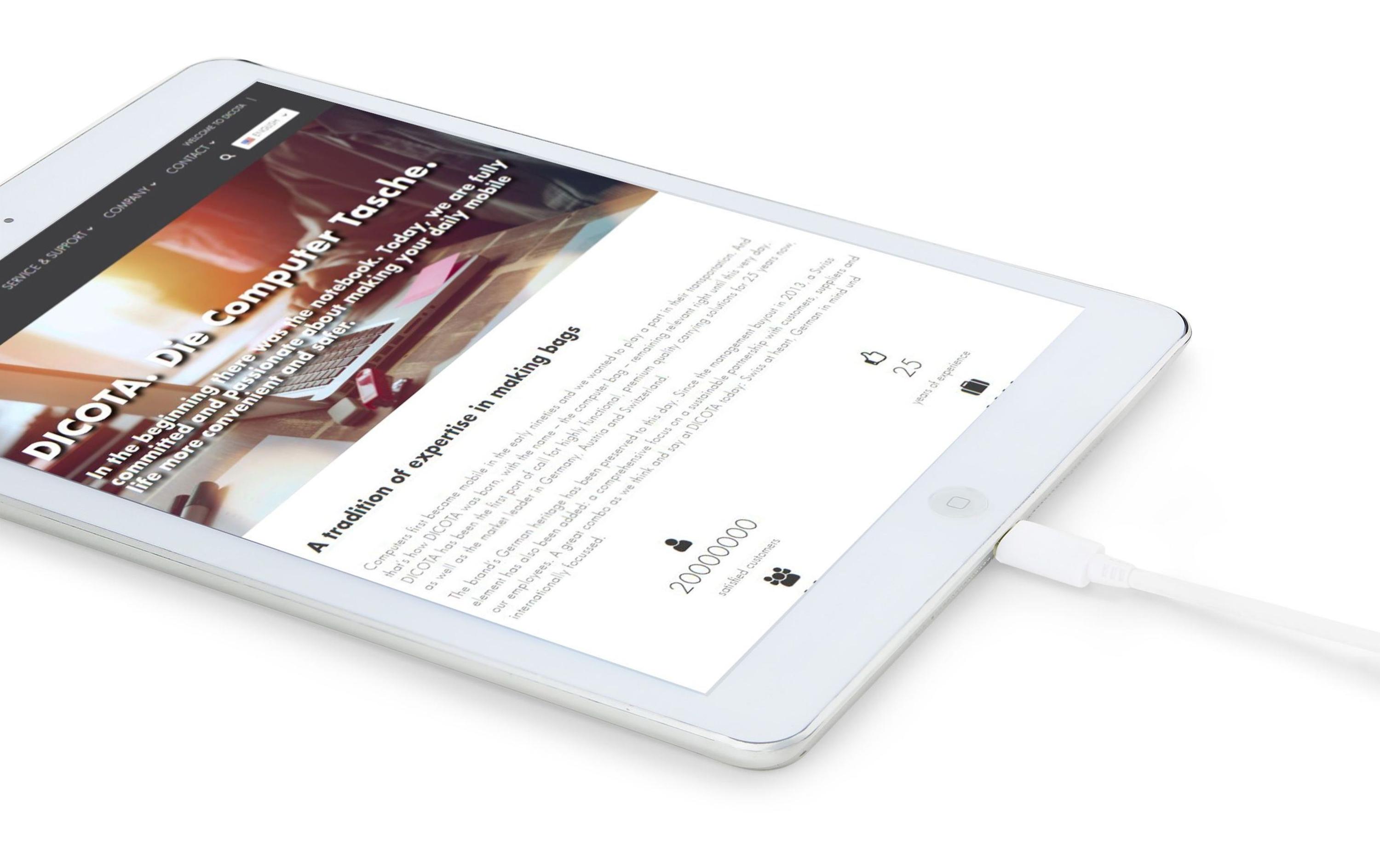 DICOTA Netzteil Tablet Charger Comfort 45 W