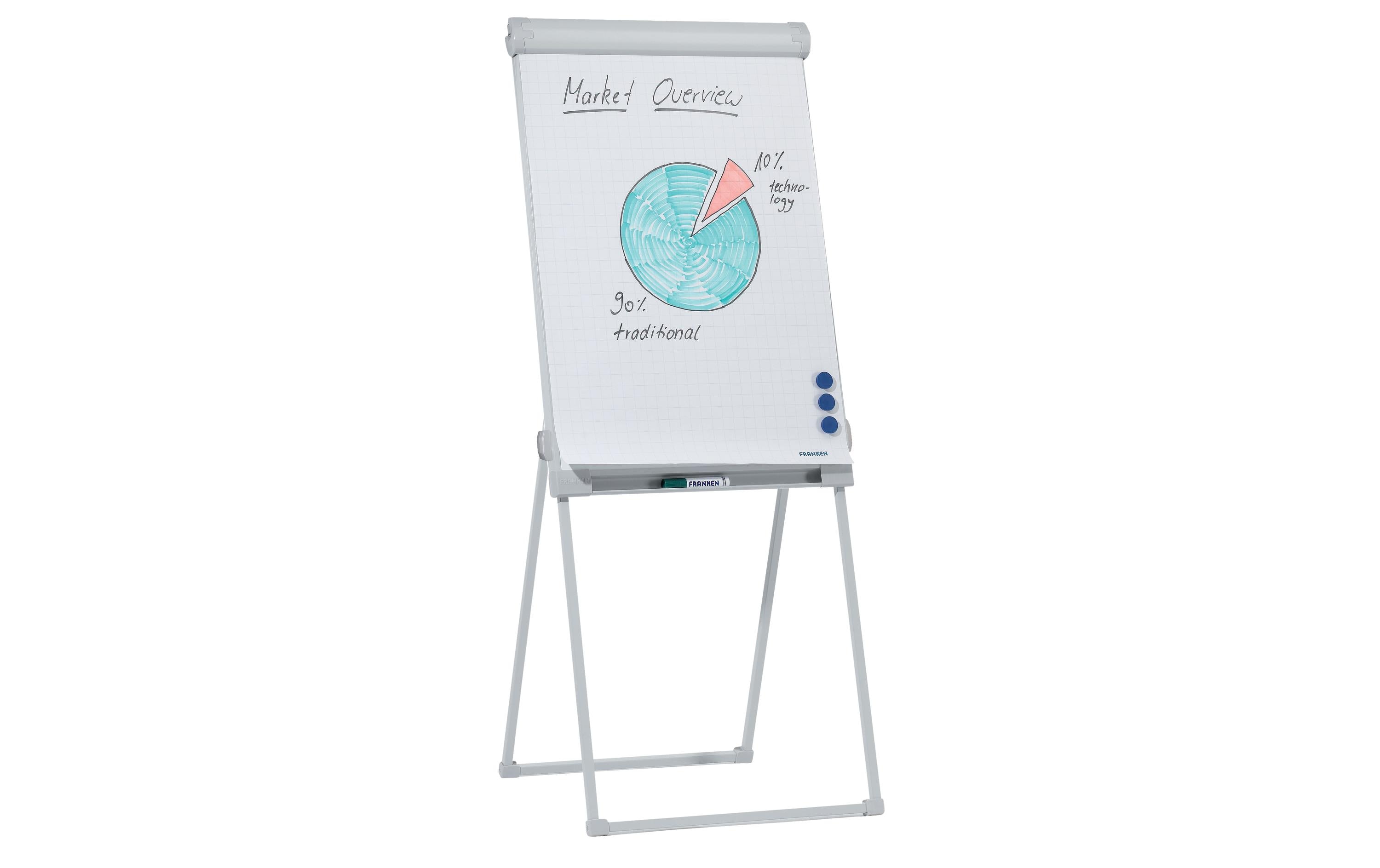Franken Flipchart Pro Deluxe Standard 67 cm x 95 cm
