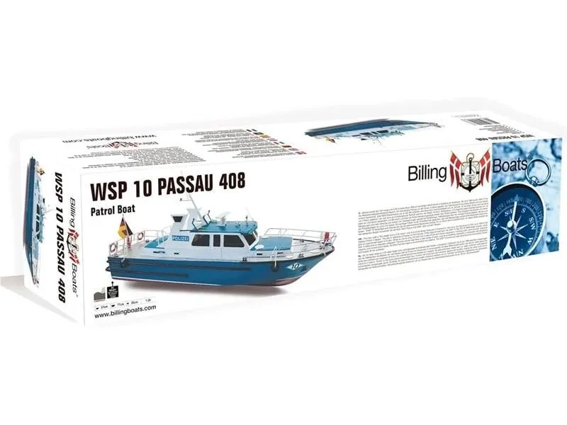 Billing Boats Bausatz WSP10 Passau 1:20, 770 mm
