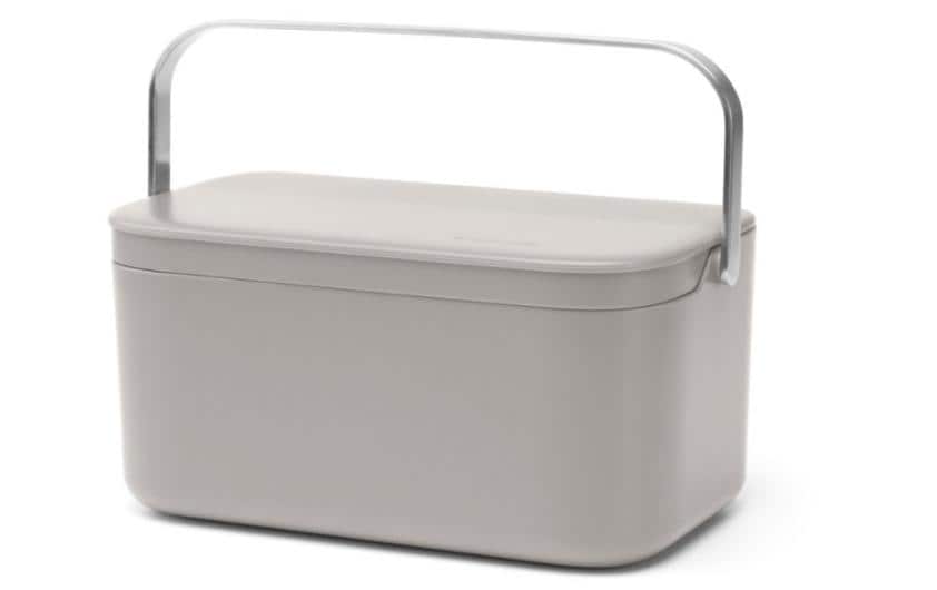 Brabantia Komposteimer 1.8 l, Grau