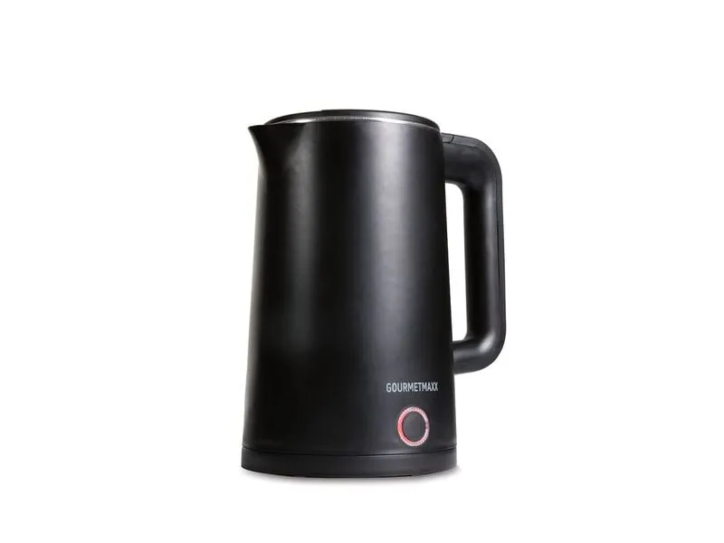 GOURMETmaxx Wasserkocher 30387 1.5 l, Schwarz/Schwarz matt GOURMETmaxx Wasserkocher 30387 1.5 l, Schwarz/Schwarz matt