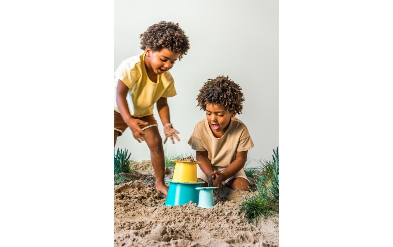 Quut Sandspielzeug Alto – Lagoon / Banana Blue 3 Teile