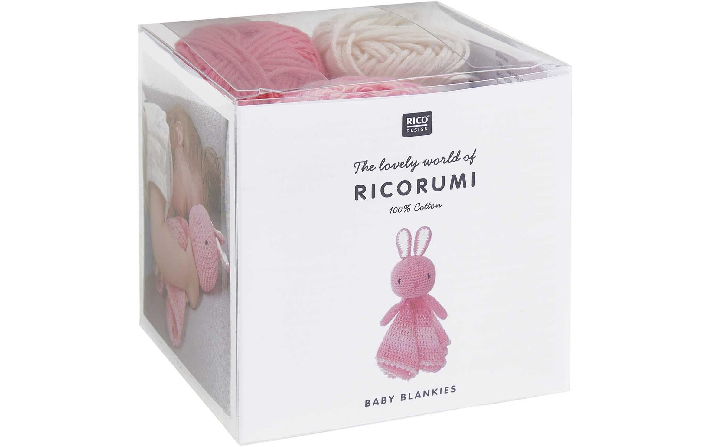 Rico Design Häkelset Baby Blankies Hase, 8-teilig Rico Design Häkelset Baby Blankies Hase, 8-teilig