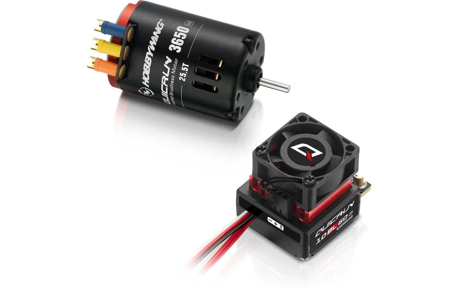 Hobbywing Brushless-Antriebsset Combo 10BL60 3650