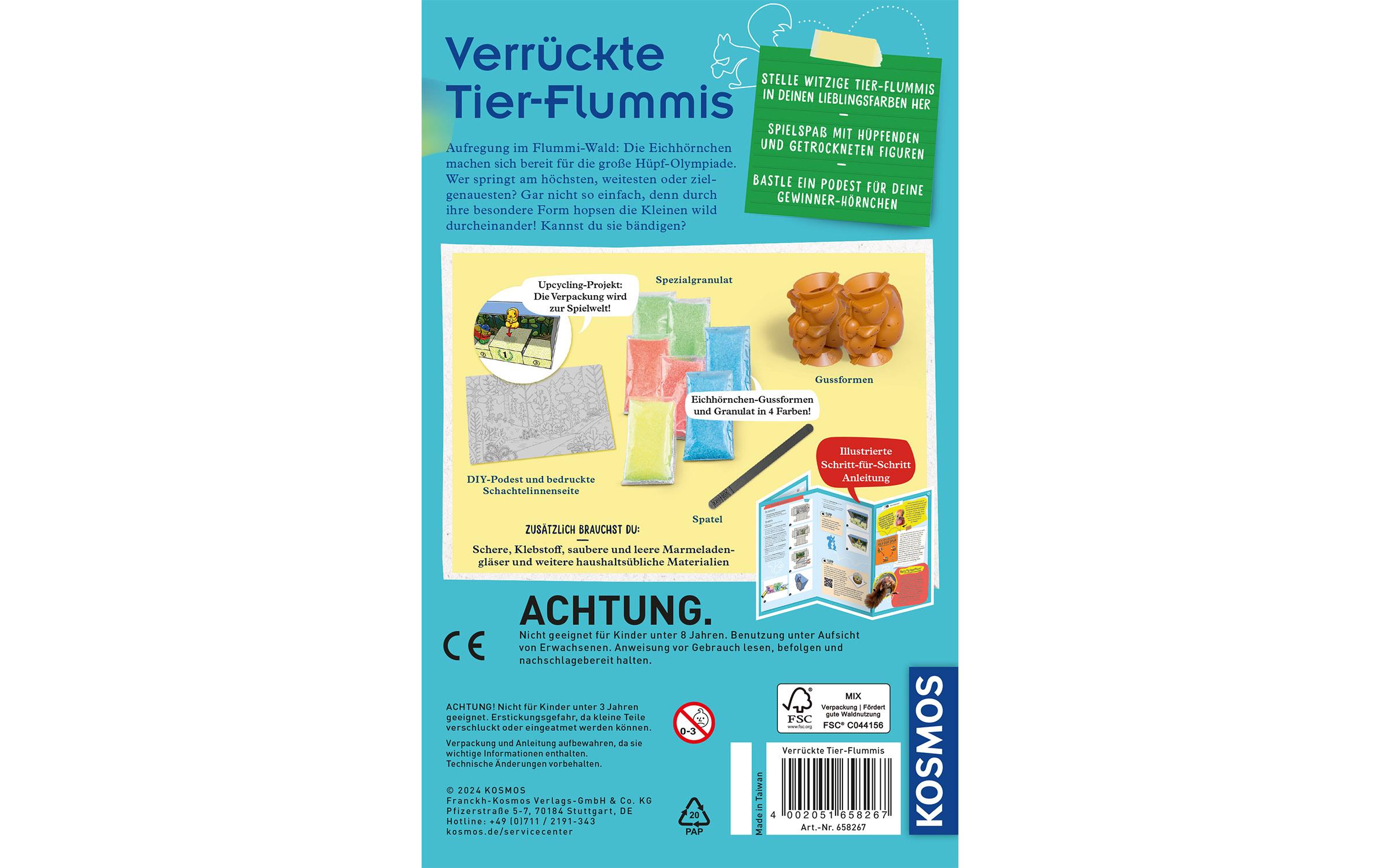 Kosmos Experimentierkasten Verrückte Tier-Flummis Kosmos Experimentierkasten Verrückte Tier-Flummis