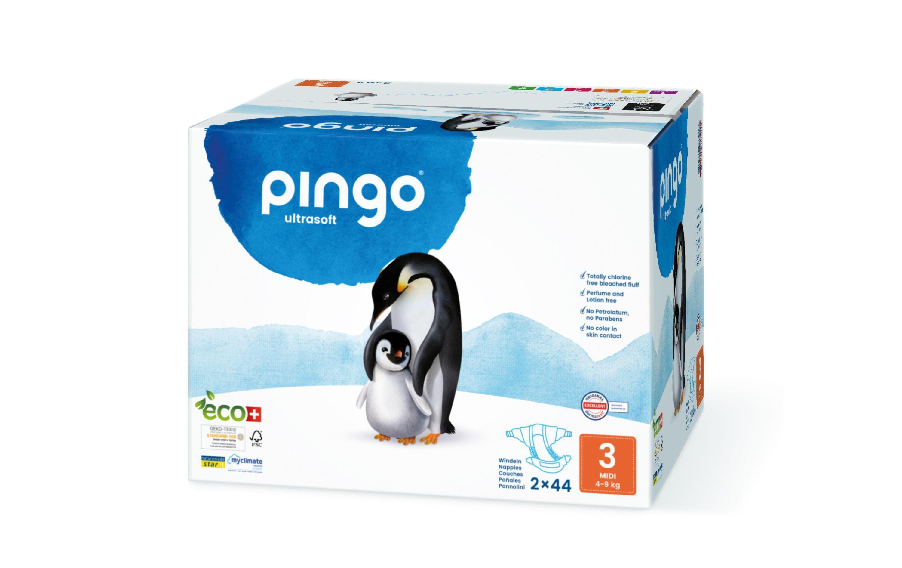 Pingo Windeln Grösse 3 Mehrfachpackung