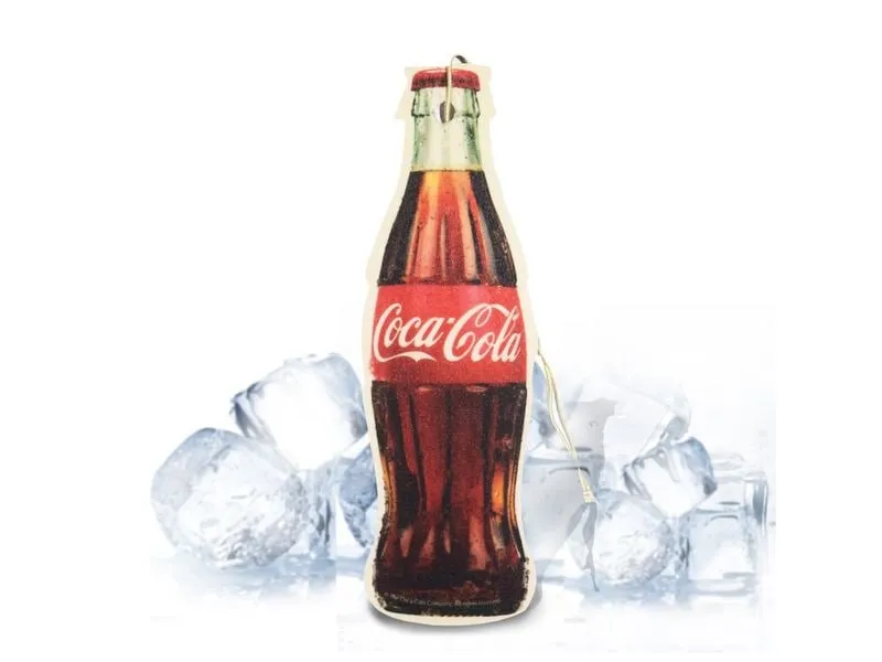 airpure Papierkarte Flasche Coca Cola