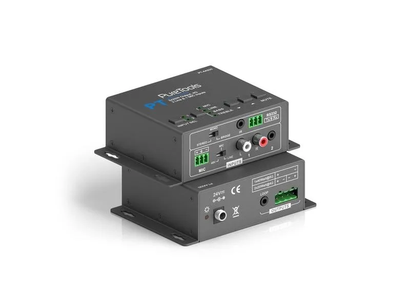 PureTools Audioverstärker PT-AA220 2x20W Class-D PureTools Audioverstärker PT-AA220 2x20W Class-D