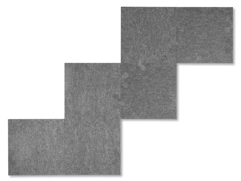 Plotony Wandfliesen Quadro 40 x 40 cm Grau, 6 Platten Plotony Wandfliesen Quadro 40 x 40 cm Grau, 6 Platten