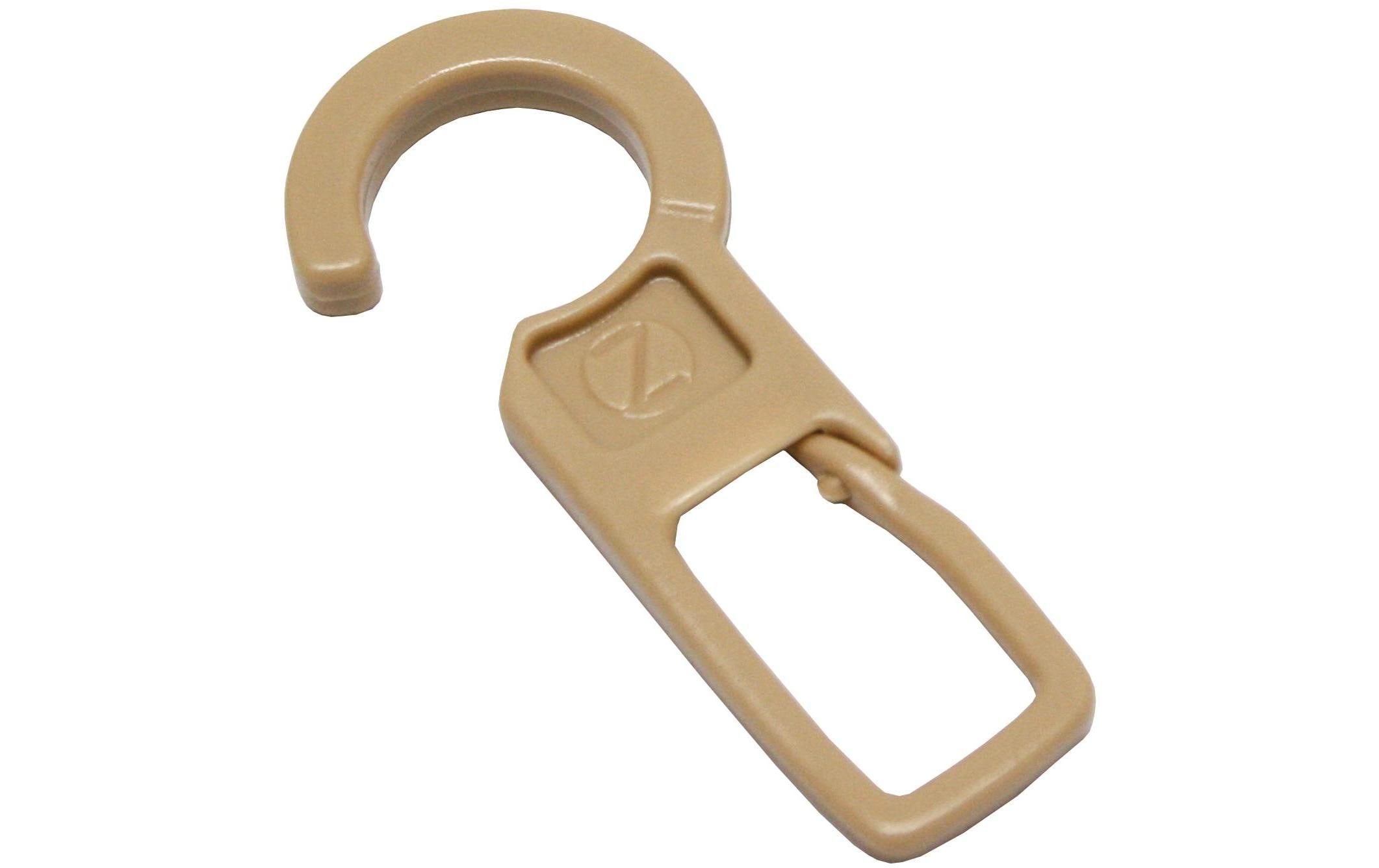 Gardinia Faltenlegehaken Natur, 10 Stück, 10 mm